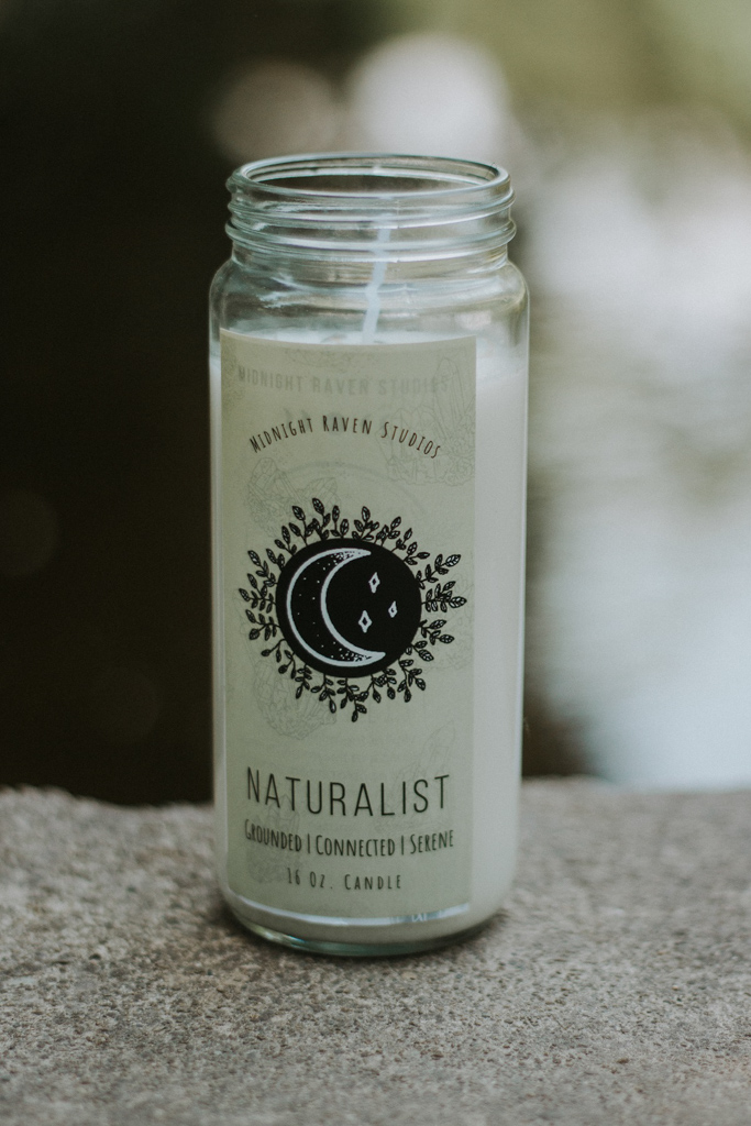 Naturalist Manifestation Jar Candle